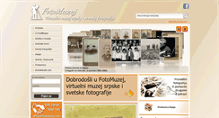 Desktop Screenshot of fotomuzej.com